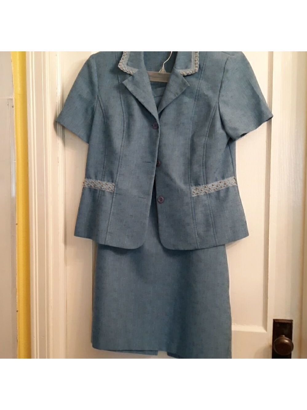 Sag Harbor Blue Jacket & Skirt